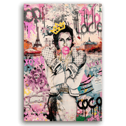 Leinwandbild - COCO POP ART - COCO LOVES PARIS