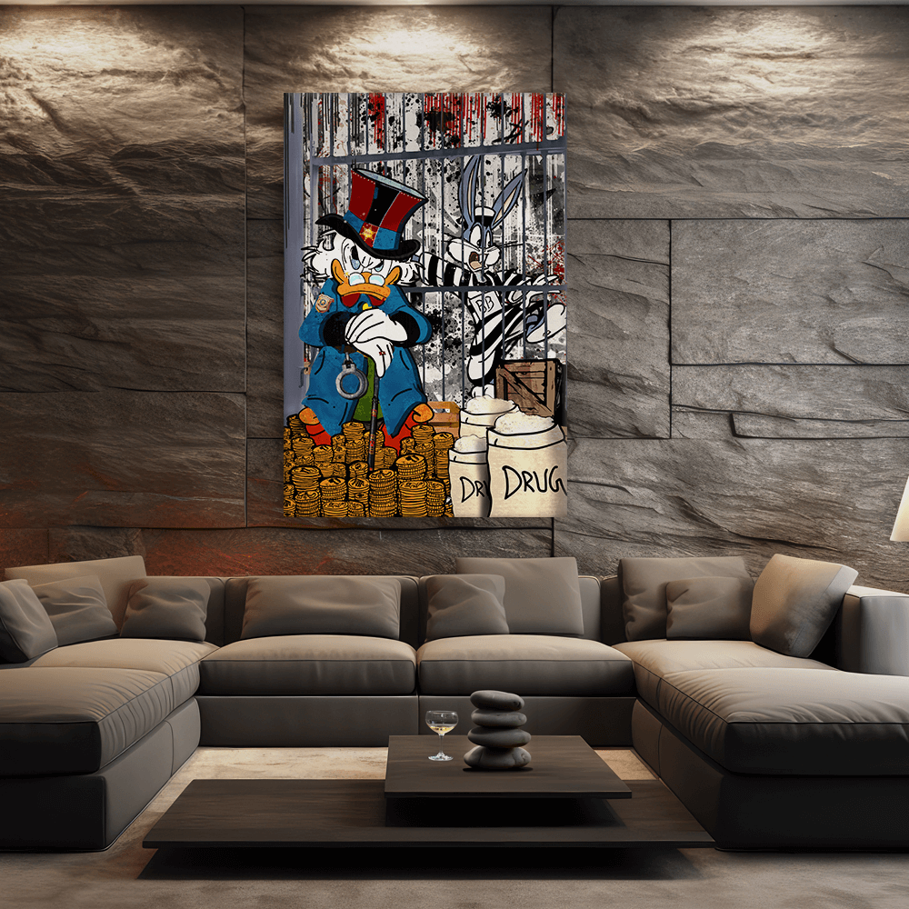Leinwandbild - GANGSTER SHERIFF DAGOBERT