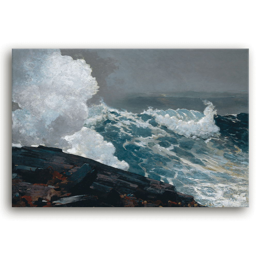 Leinwandbild - Winslow Homer - Northeaster