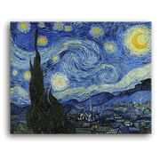 Leinwandbild - Vincent van Gogh - Die Sternennacht