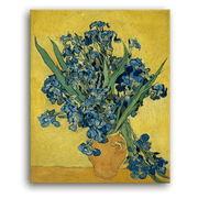 Leinwandbild - Vincent van Gogh - Stillleben mit Schwertlilien