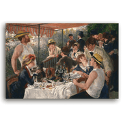 Leinwandbild - Pierre-Auguste Renoir - Das Frühstück der Ruderer