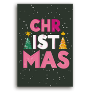 Leinwandbild - Merry Christmas