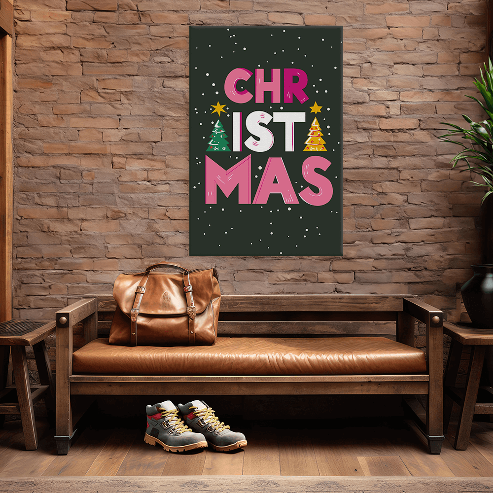 Leinwandbild - Merry Christmas